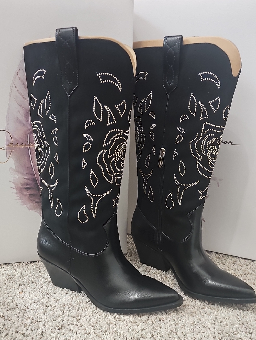 Jessica Simpson Zodra Western Boot NWT Size 7M $159 - Picture 12 of 15